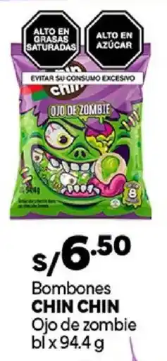 Plaza Vea Chin Chin ojo de zombie oferta