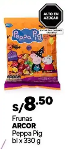 Plaza Vea Arcor frunas peppa pig oferta