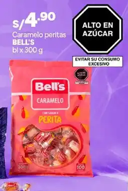 Plaza Vea Bell's caramelo peritas oferta