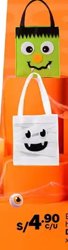Plaza Vea Bolsas de Halloween oferta