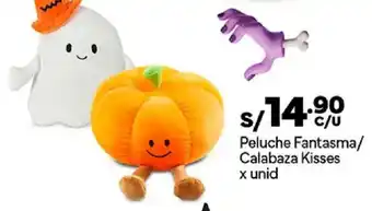 Peluche Fantasma/Calabaza Kisses