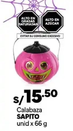 Plaza Vea Calabaza SAPITO oferta