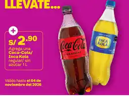 Tambo Coca-Cola/Inca Kola regular/sin azucar oferta