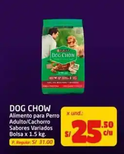MaxiAhorro Dog Chow Alimento para Perro Adulto/Cachorro Sabores Variados oferta