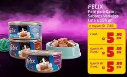 MaxiAhorro Felix paté para gato sabores variados oferta