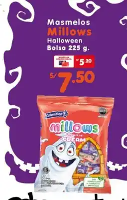 Vega Colombina millows halloween oferta