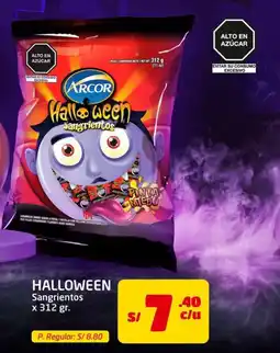 MaxiAhorro Arcor Halloween Sangrientos oferta