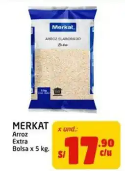 MaxiAhorro Merkat arroz extra oferta