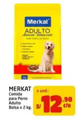 MaxiAhorro Merkat comida para perro adulto oferta
