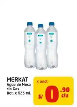 MaxiAhorro Merkat Agua de Mesa sin Gas oferta