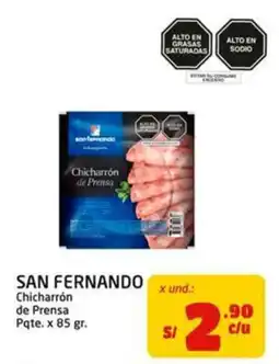 MaxiAhorro San Fernando Chicharrón de Prensa oferta