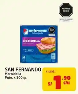 MaxiAhorro San Fernando Mortadella oferta