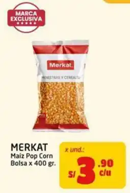 MaxiAhorro Merkat maiz pop corn oferta