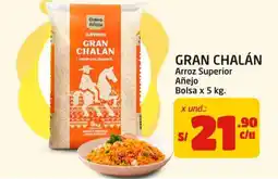 MaxiAhorro Gran Chalán arroz superior añejo oferta