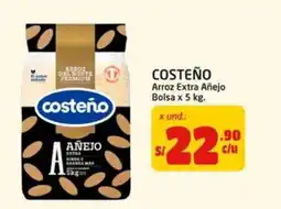 MaxiAhorro Costeño arroz extra añejo oferta