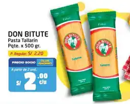 MaxiAhorro Don Bitute pasta tallarín oferta