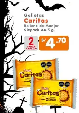 Vega Costa Caritas Relleno de Manjar oferta