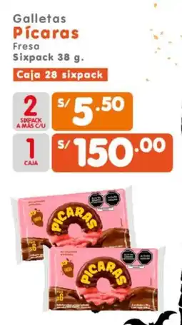 Vega Galletas Picaras Fresa oferta