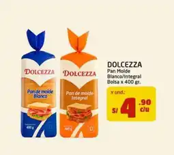 MaxiAhorro Dolcezza pan molde blanco/integral oferta