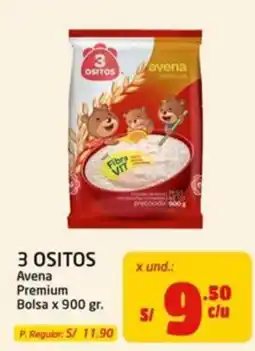 MaxiAhorro 3 ositos avena premium oferta