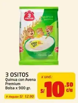 MaxiAhorro 3 ositos quinua con avena premium oferta