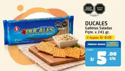 MaxiAhorro Ducales galletas saladas oferta