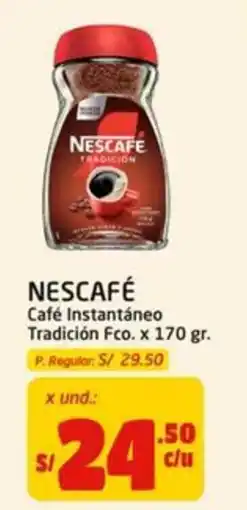 MaxiAhorro Nescafe cafe instantaneo tradicion oferta