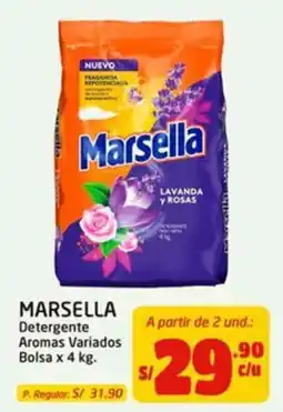 MaxiAhorro Marsella Detergente Aromas Variados oferta