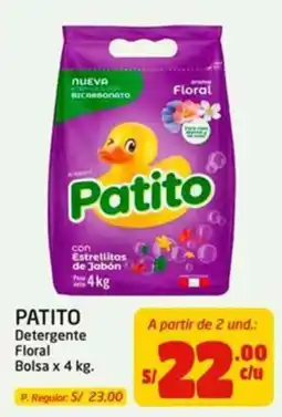 MaxiAhorro Patito Detergente Floral oferta