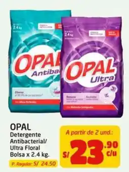 MaxiAhorro Opal Detergente Antibacterial/ Ultra Floral oferta