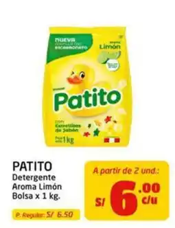 MaxiAhorro Patito Detergente Aroma Limón oferta