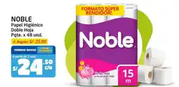 MaxiAhorro Noble Papel Higiénico Doble Hoja oferta
