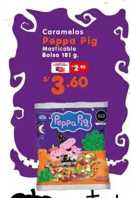 Vega Caramelos peppa pig masticable oferta
