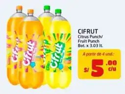 MaxiAhorro Cifrut Citrus Punch/ Fruit Punch oferta