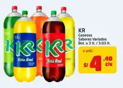 MaxiAhorro KR Gaseosa Sabores Variados oferta