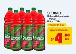 MaxiAhorro Sporade bebida rehidratante tropical oferta