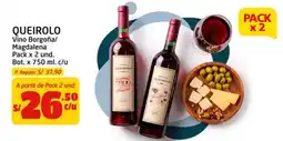 MaxiAhorro Queirolo vino borgoña magdalena oferta