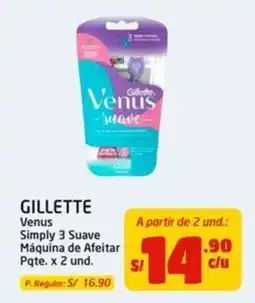 MaxiAhorro Gillette Venus Simply 3 Suave Maquina de Afeitar oferta