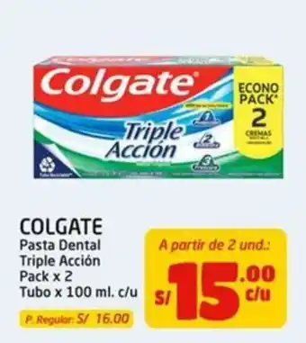Colgate pasta dental triple acción