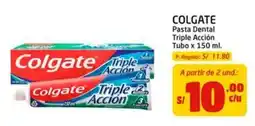 MaxiAhorro Colgate Pasta Dental Triple Acción oferta