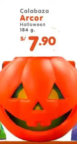 Vega Arcor calabaza halloween oferta