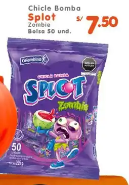 Vega Colombina Chicle Bomba Splot Zombie oferta