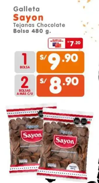 Sayon Tejanas Chocolate