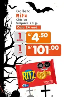 Vega Ritz galleta clásica sixpack 20 g oferta