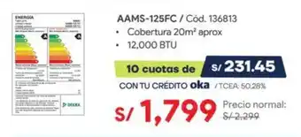 Aams aire acondicionado portatil
