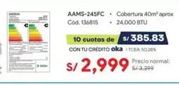 Hiraoka Aams 245fc oferta