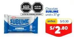 Mass Sublime chocolate oferta