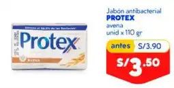 Mass Protex jabón antibacterial avena oferta