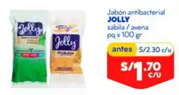 Mass Jolly jabón antibacterial sábila / avena oferta