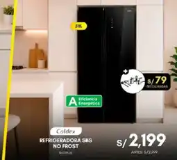 La Curacao Coldem refrigeradora sbs no frost oferta